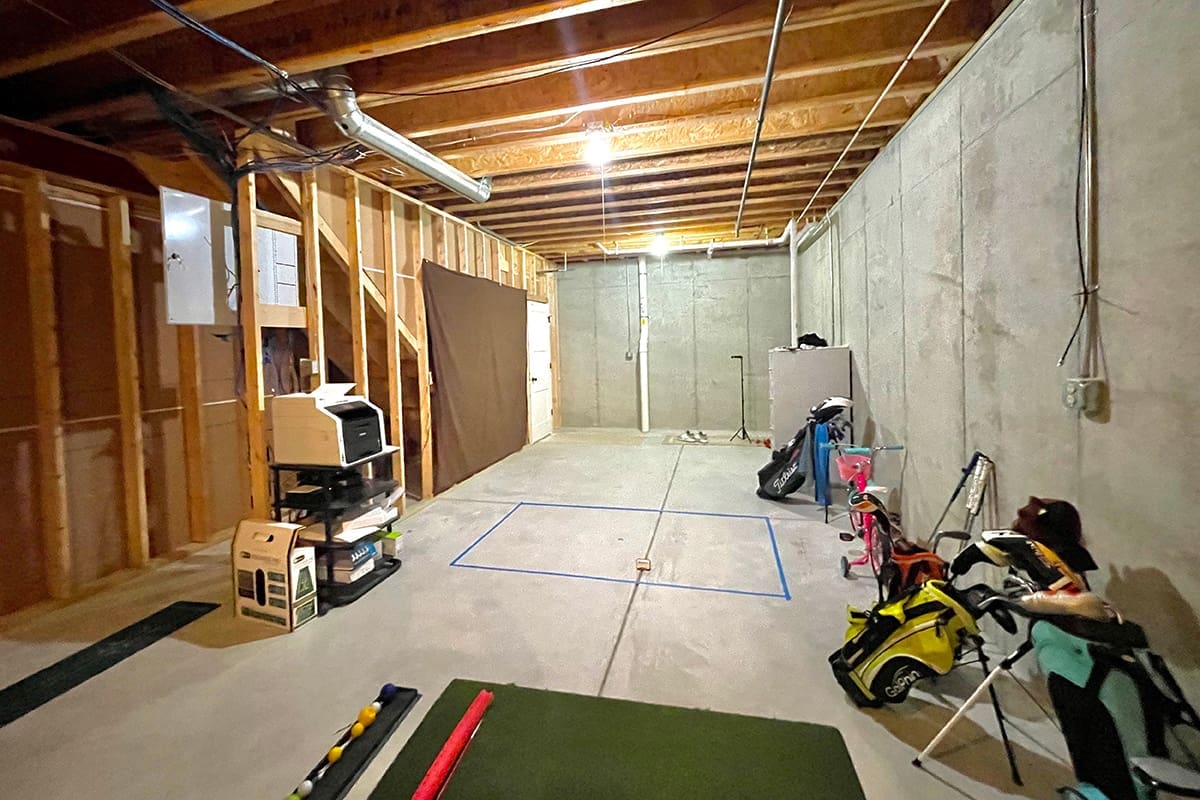Hartland Lower Level Remodel Before