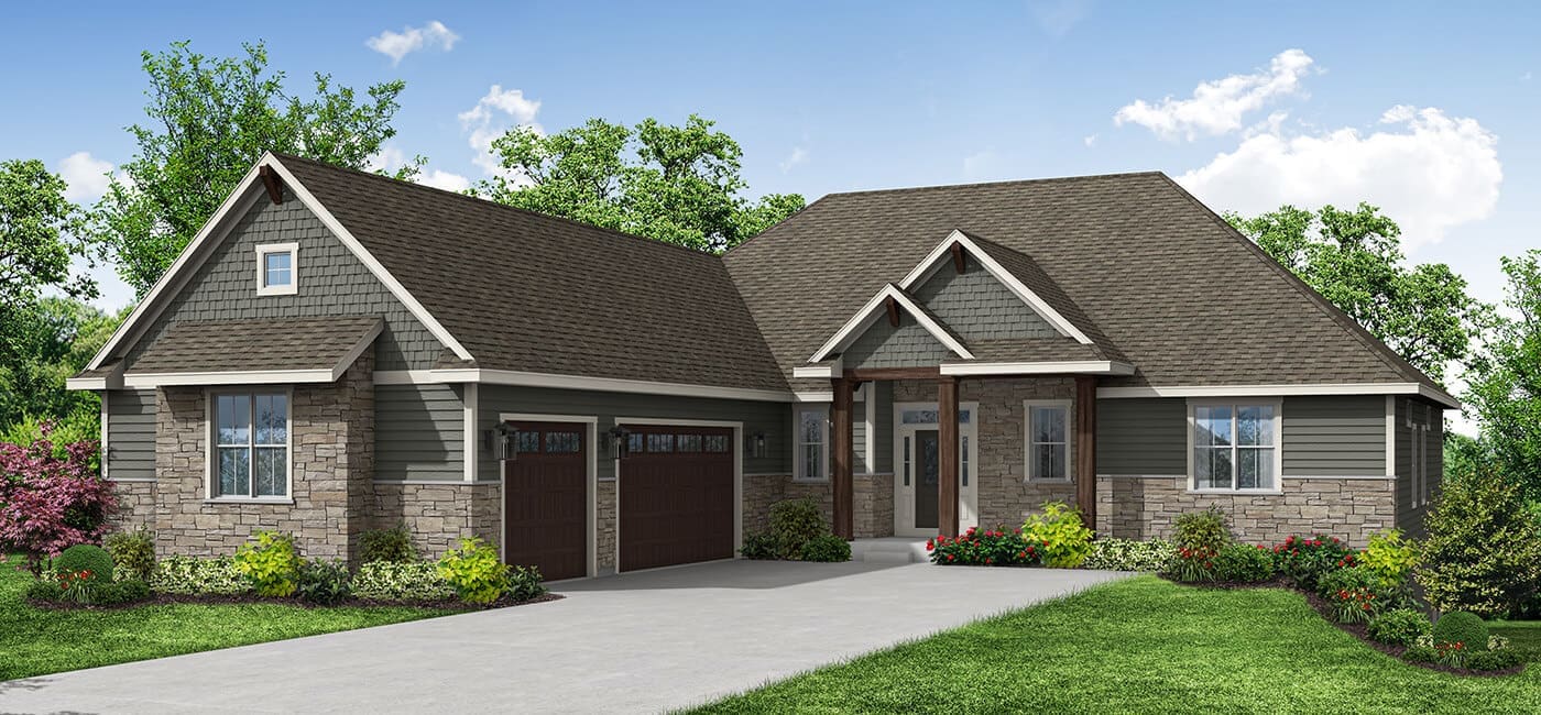Front Exterior of The Laurel at Bella Vista Estates