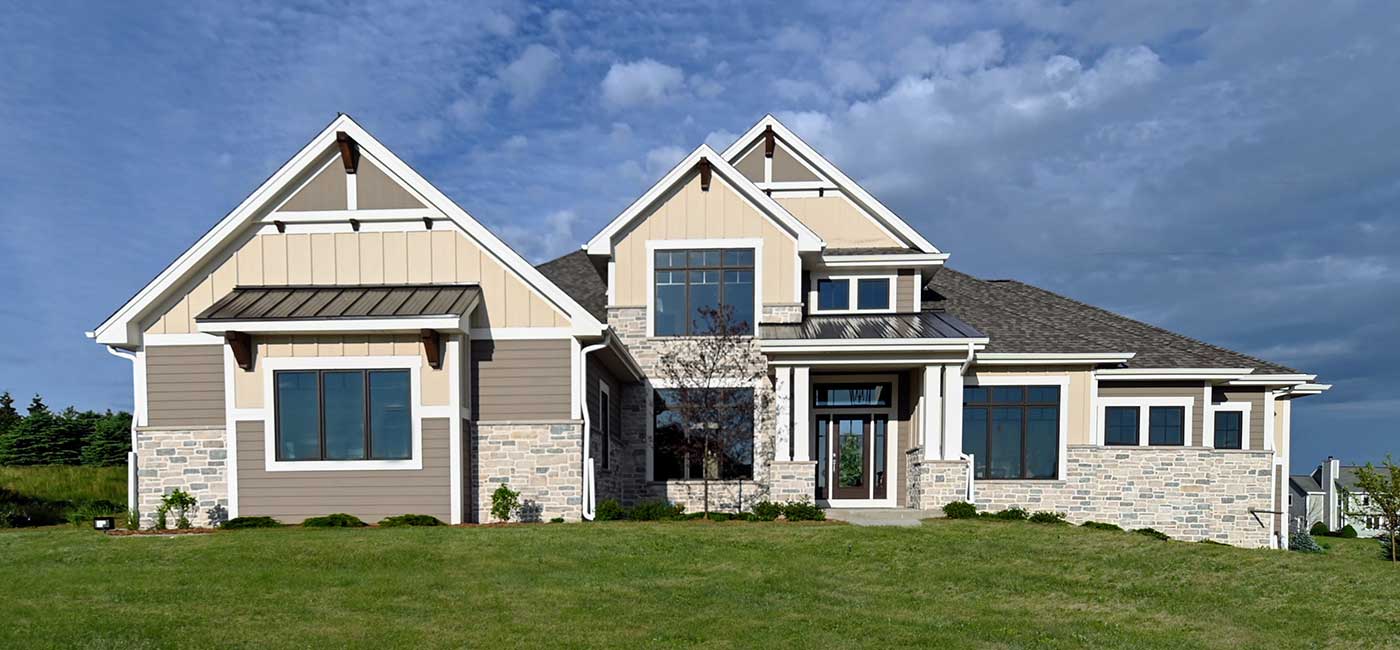 The Madrono II at Windrush Subdivision home exterior