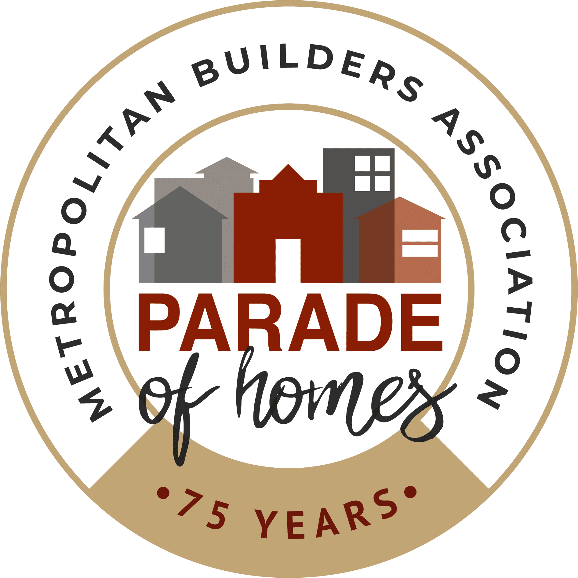 MBA Parade of Homes logo - 75 years